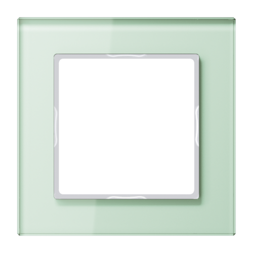 Рамка 1 пост JUNG A CREATION, белый матовый