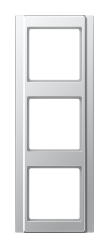 Рамка 3 поста JUNG A 500, алюминий