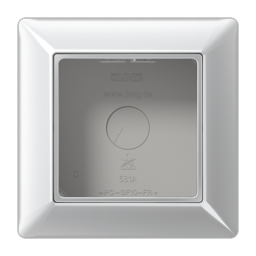 A500 Коробка 1-ная для накладного монтажа алюм.