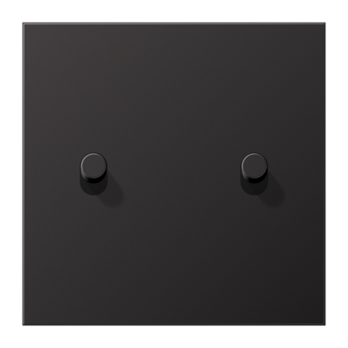 Накладка тумблера JUNG LS1912, черный лакированный алюминий