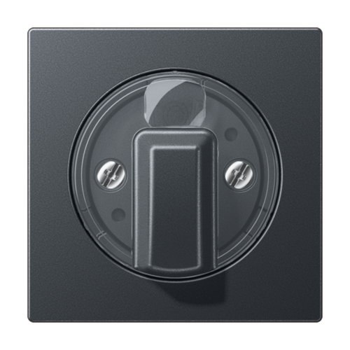 JUNG Матовый Антрацит накладка поворотного механизма (лакированный дюропласт)