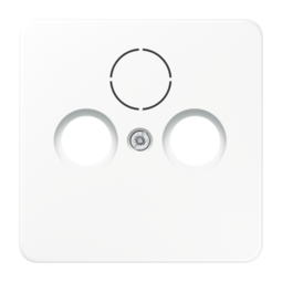 Накладка на розетку телевизионную JUNG CD 500, белый