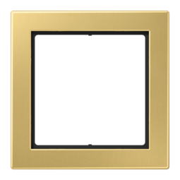 Рамка 1 пост JUNG FD DESIGN, латунь