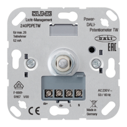 Электронный потенциометр DALI с регулировкой цветовой температуры, с блоком питания