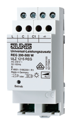 Jung Усилитель универсальный REG каскадируемый 200– 500В/ВА, 2TE