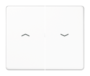 Клавиша для жалюзийного выключателя JUNG SL 500, белый