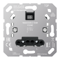 JUNG 1720NE 2-х проводная вставка-спутник