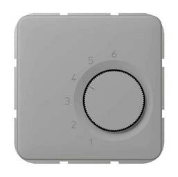 Терморегулятор Jung, механический, серый, TRCD246GR